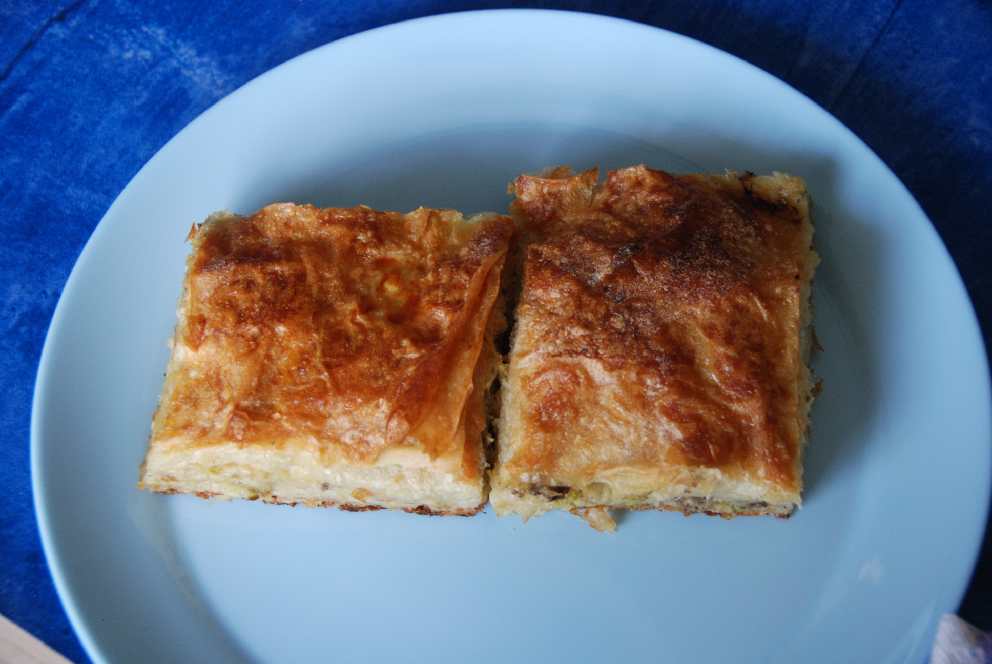 Pita sa prazilukom i pečurkama