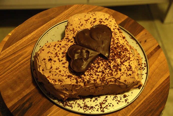 Torta za zaljubljene (u čokoladu)