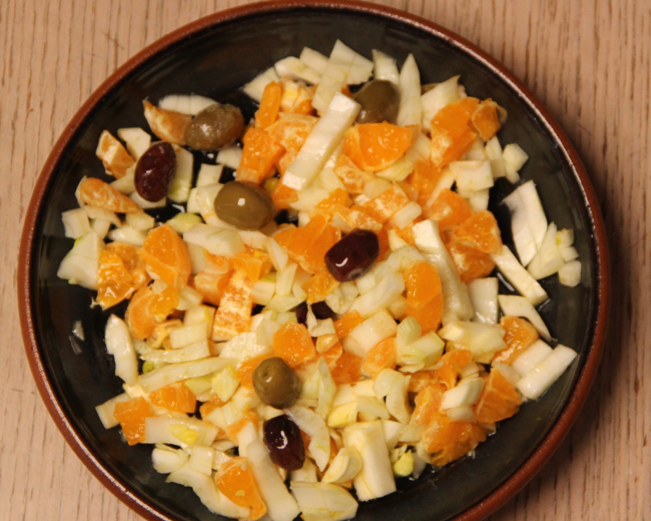 Salata sa komoračem i pomorandžama